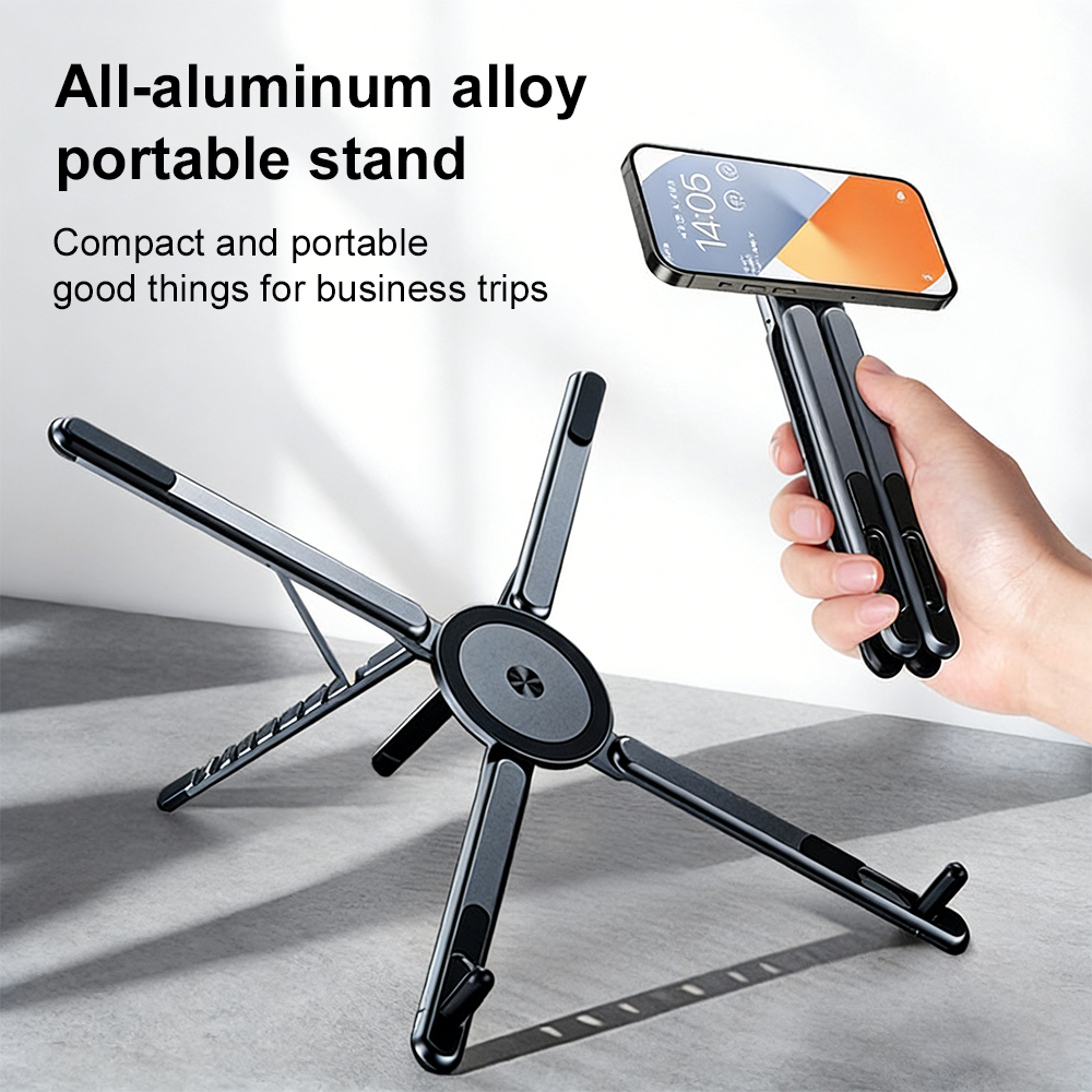 360 °   ขาตั้งแล็ปท็อปแม่เหล็ก - Phone Holder Airplane บทวิจารณ์และราคา