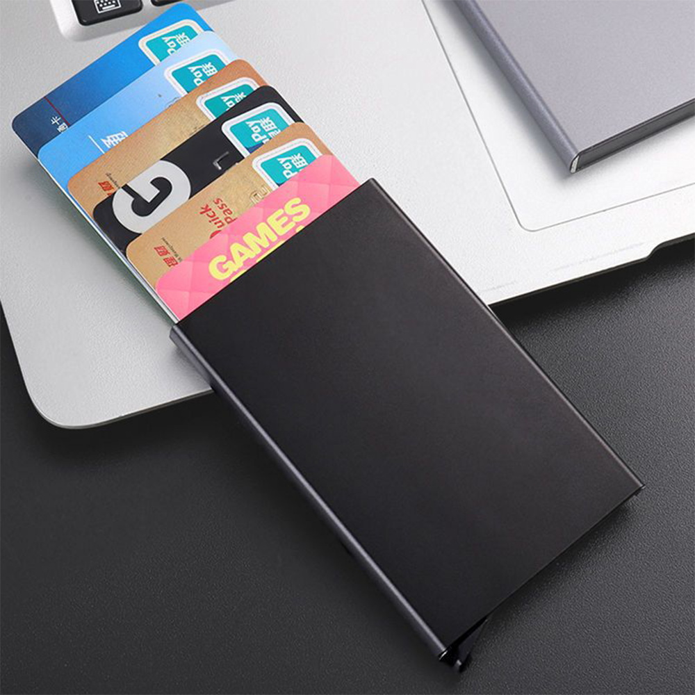 กระเป๋าใส่บัตรอลูมิเนียมป้องกั - Travel Wallet Slim บทวิจารณ์และราคา
