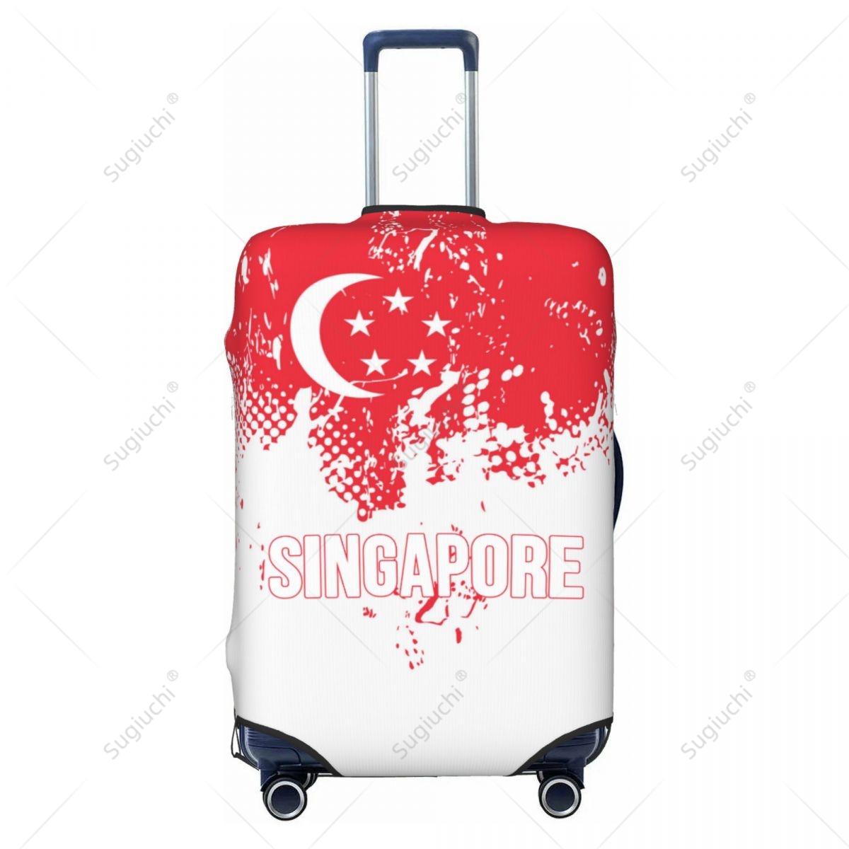 ปลอกคลุมกระเป๋าเดินทางลายธงชาต - Travel Accessories Singapore บทวิจารณ์และราคา
