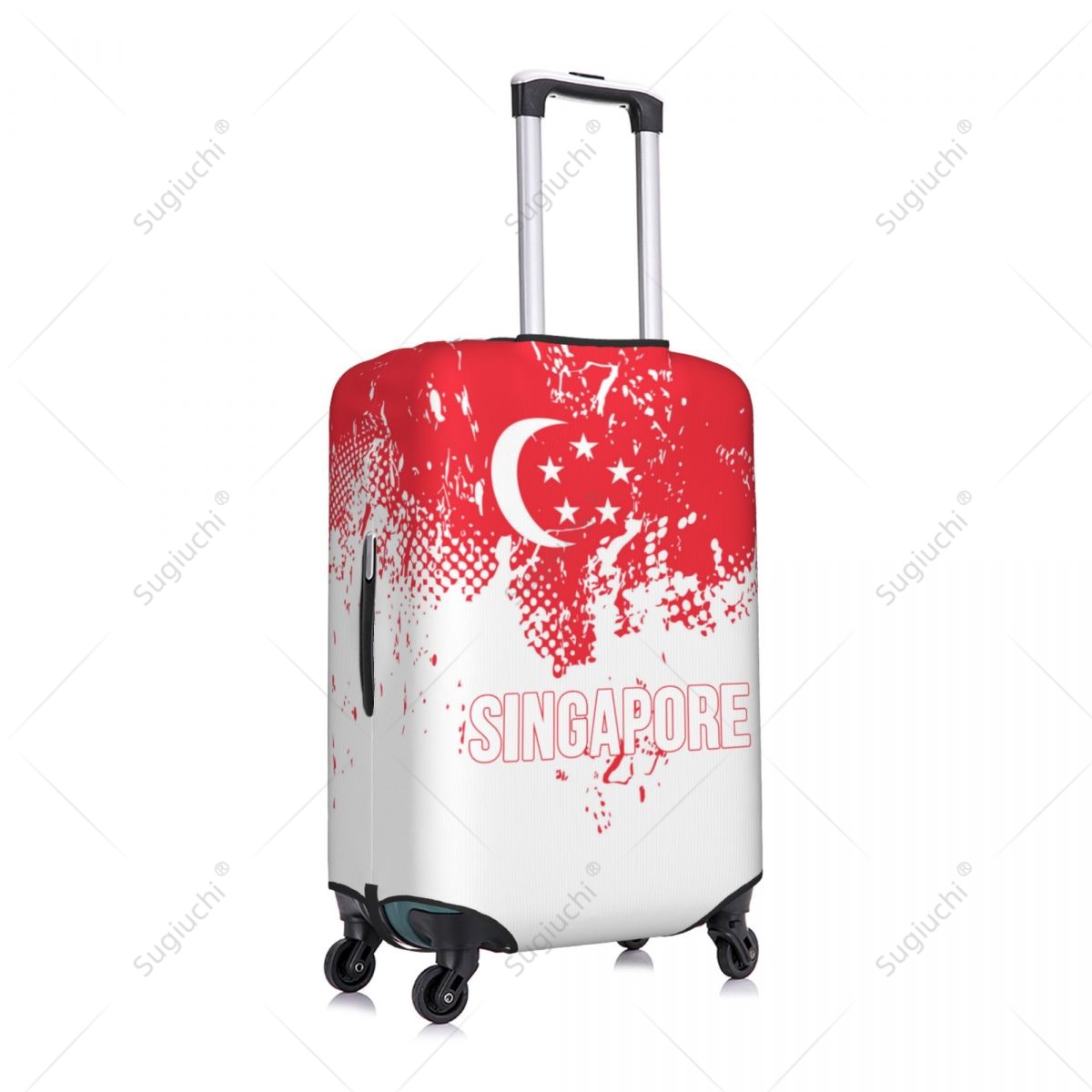 ปลอกคลุมกระเป๋าเดินทางลายธงชาต - Travel Accessories Singapore บทวิจารณ์และราคา