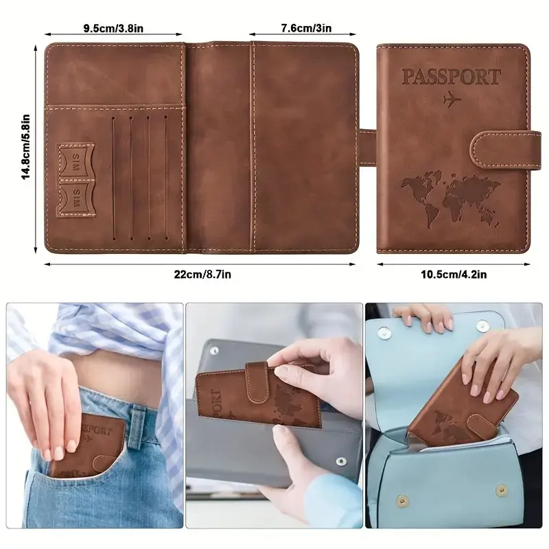 ที่ใส่พาสปอร์ตสำหรับเดินทางแบบ - Travel Accessories Rfid บทวิจารณ์และราคา