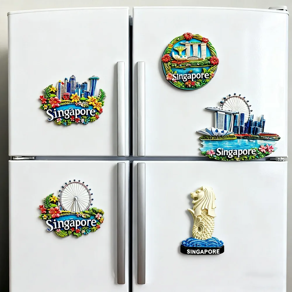 แม่เหล็กติดตู้เย็นสิงคโปร์ 1 ช - Travel Accessories Singapore บทวิจารณ์และราคา