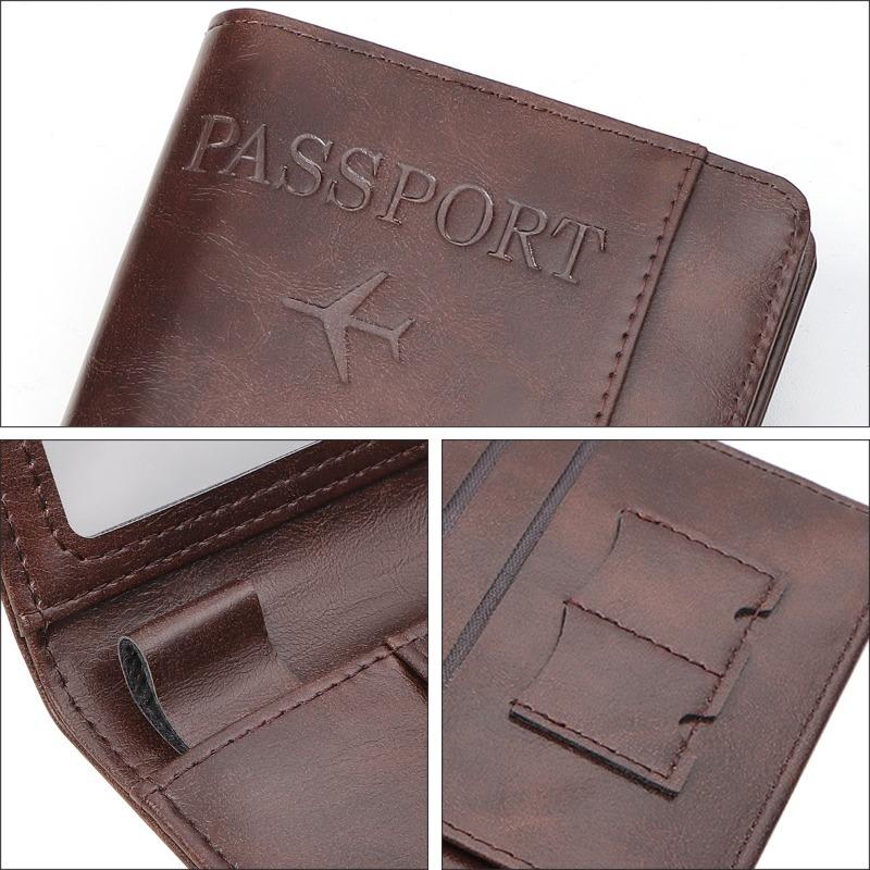 กระเป๋าใส่หนังสือเดินทางน้ำหนั - Travel Accessories Rfid บทวิจารณ์และราคา